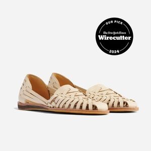 Nisolo Huarache sandal - bone  6.5